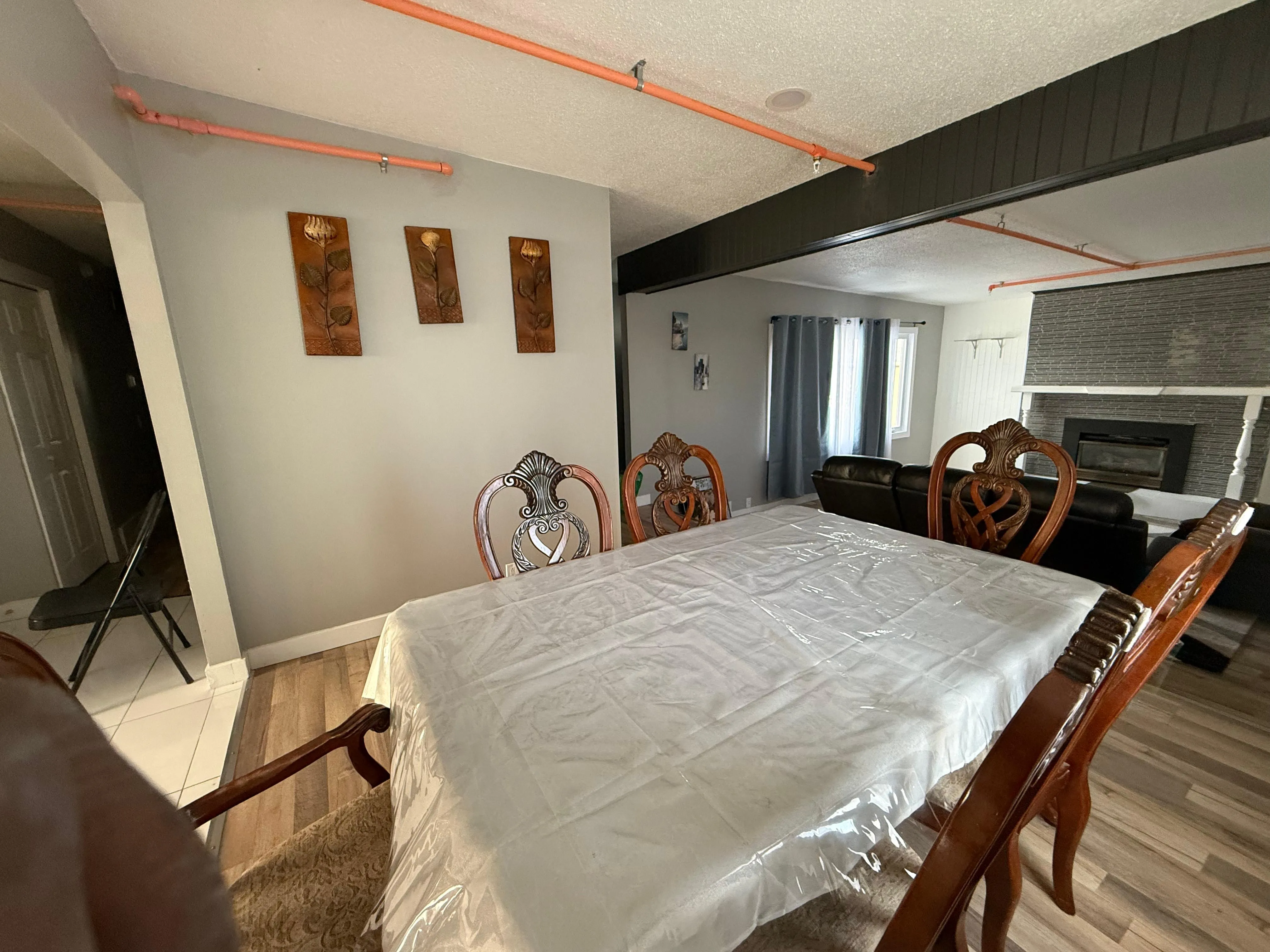 Dining area at the Dream Care home