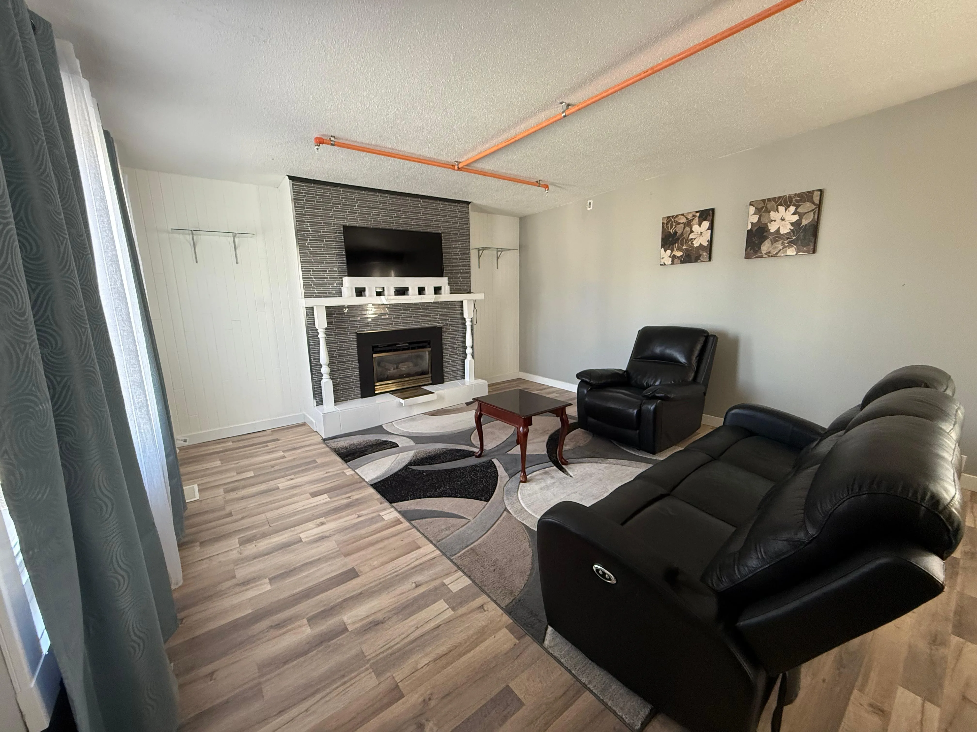 Living room at the Dream Care home